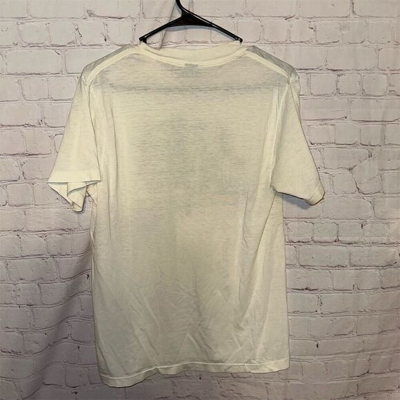 Vintage 1985 California Graphic T-Shirt Unisex M White Retro Beach Summer - Picture 7 of 9
